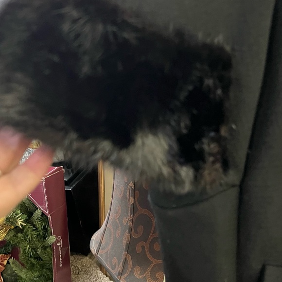 MARTHA PALM BEACH VTG BLACK COAT - Picture 3 of 9